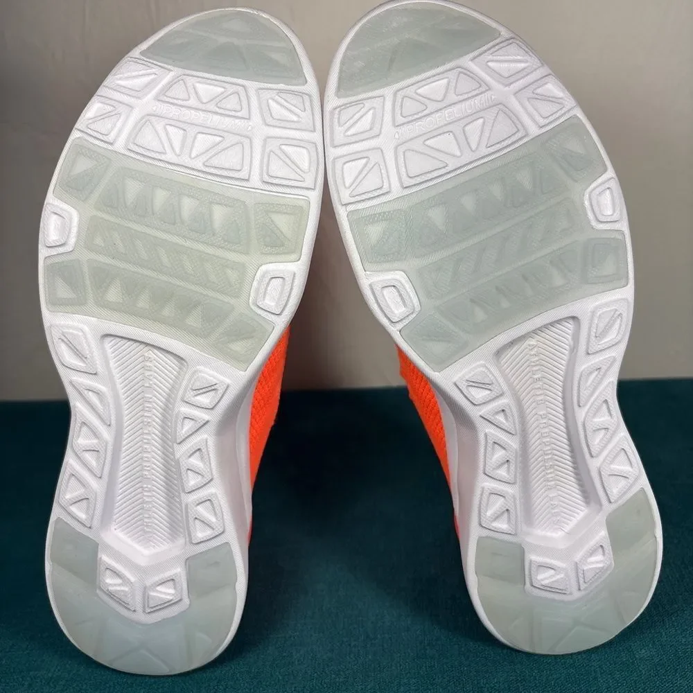 APL TechLoom Breeze W Neon Orange Knit Running Shoes Women’s 6.5 NWOT